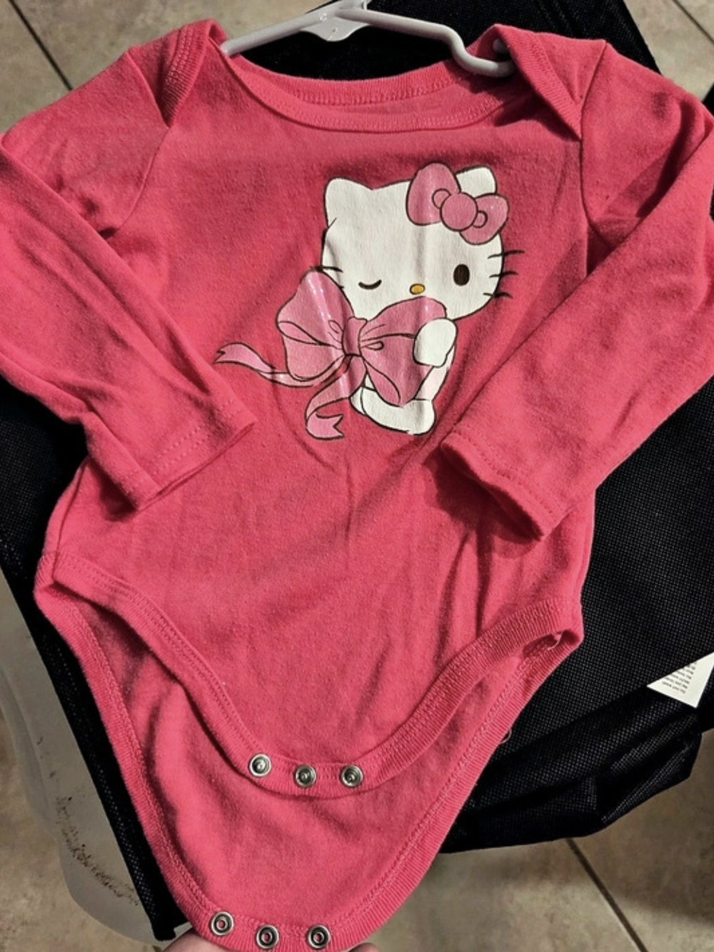 Hello Kitty Pink Baby 12M Bodysuit